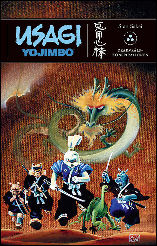 Sakai, Stan | Usagi Yojimbo 3. Drakvrålskonspirationen : Drakvrålskonspirationen