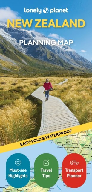 Lonely Planet New Zealand Planning Map