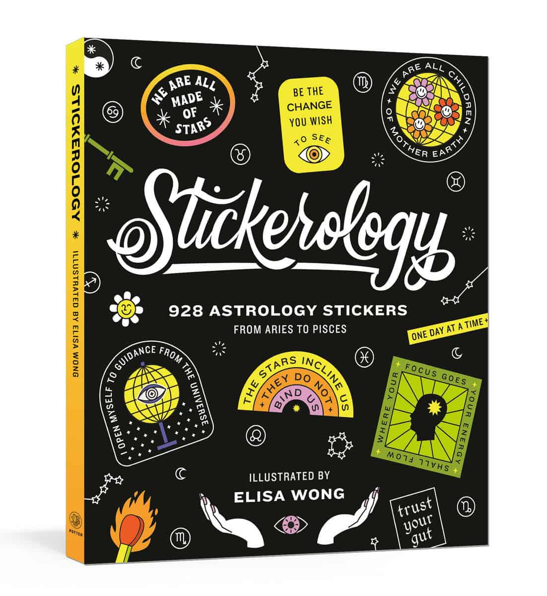 Potter Gift | Stickerology : 928 Astrology Stickers from Aries to Pisces: Stickers for Journals, Water Bottles, Laptops,...