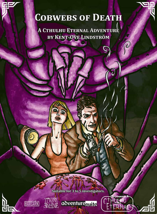 Lindström, Kent-Ove | Cobwebs of death : A cthulhu eternal adventure