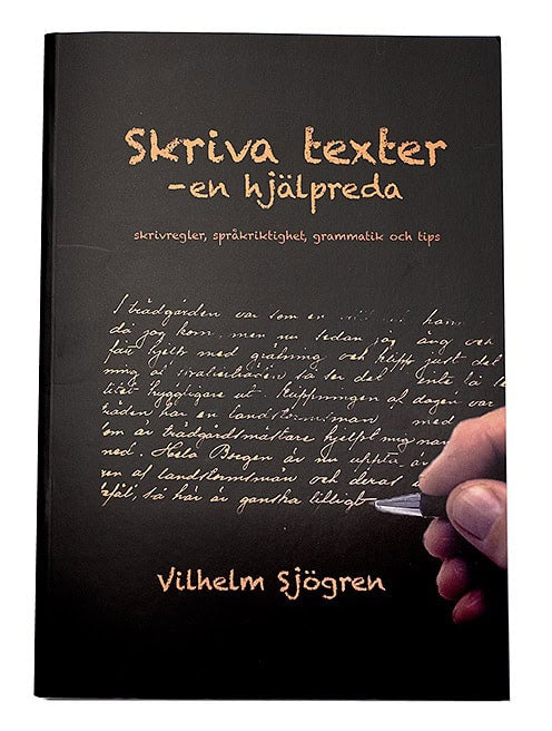 Sjögren, Vilhelm | Skriva texter : En hjälpreda