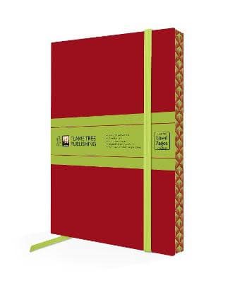 Ruby Red Artisan Paperback Notebook