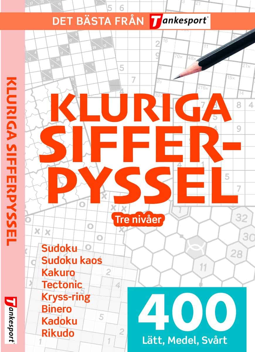 Askerlund, Malin [red.] | Kluriga Sifferpyssel. Lätt : Medel - svårt