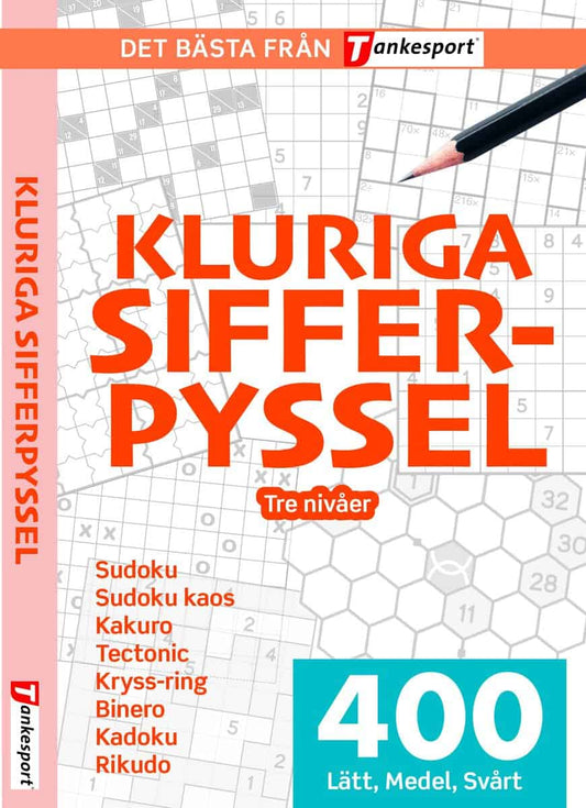 Askerlund, Malin [red.] | Kluriga Sifferpyssel. Lätt : Medel - svårt