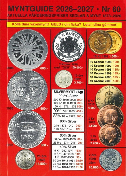 Tonkin, Archie | Myntguide nr 60 : 2026-2027 Jubileumsutgåva