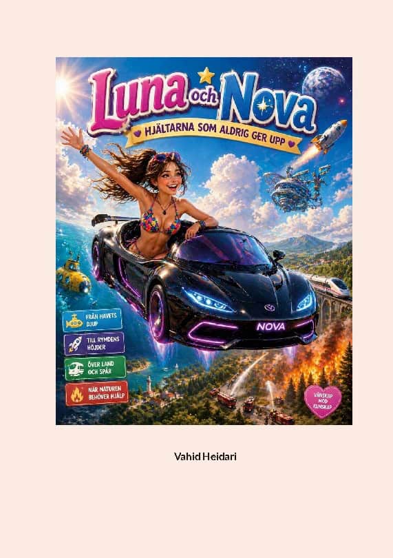 Heidari, Vahid | Luna och Nova : Hjältarna som aldrig ger upp