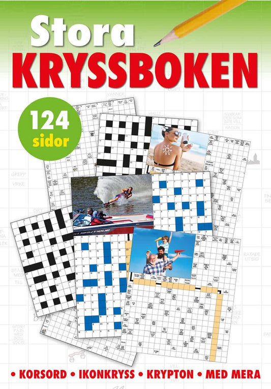 Stora kryssboken : Korsord, ikonkryss, krypton med mera