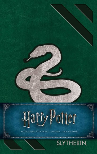 Insight Editions | Harry potter slytherin hardcover ruled journal : Redesign