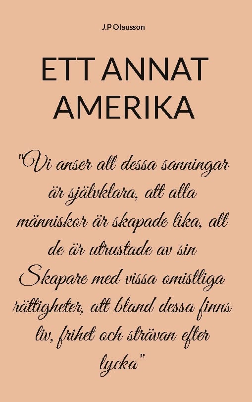 Olausson, J.P | Ett annat Amerika