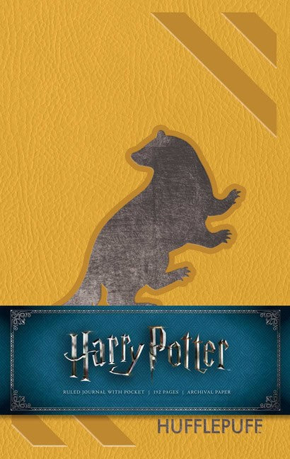 Insight Editions | Harry potter hufflepuff hardcover ruled journal : Redesign