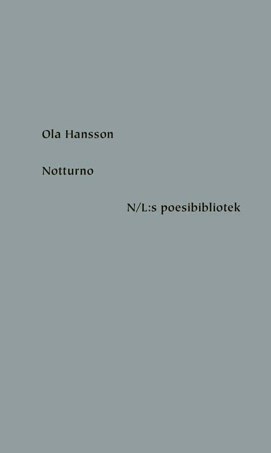 Hansson, Ola | Notturno