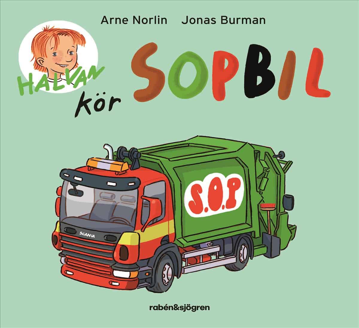 Norlin, Arne | Halvan kör sopbil
