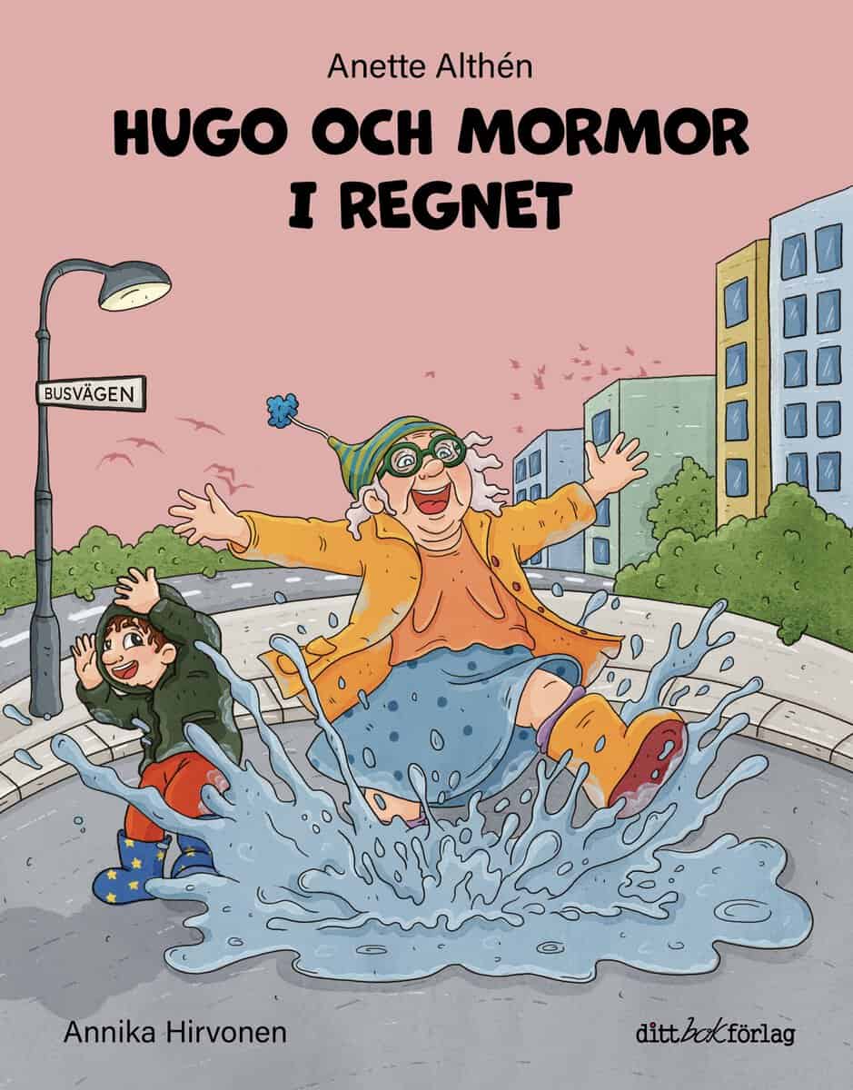 Althén, Anette | Hugo och mormor i regnet