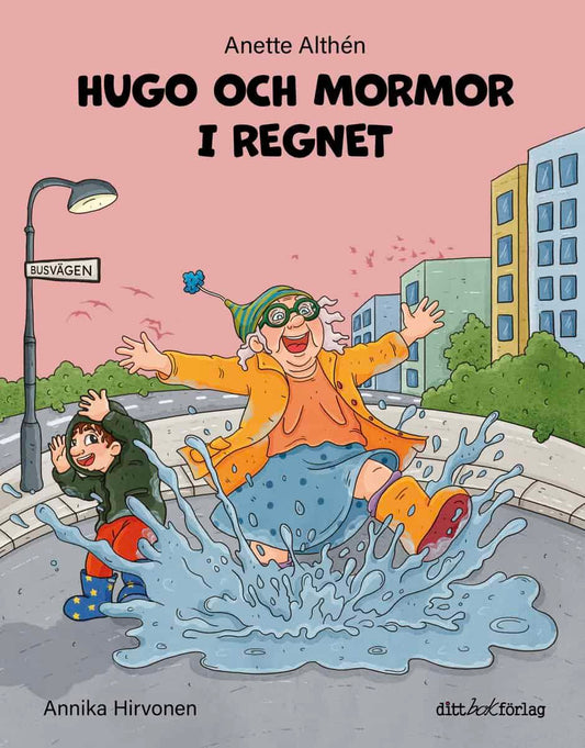 Althén, Anette | Hugo och mormor i regnet
