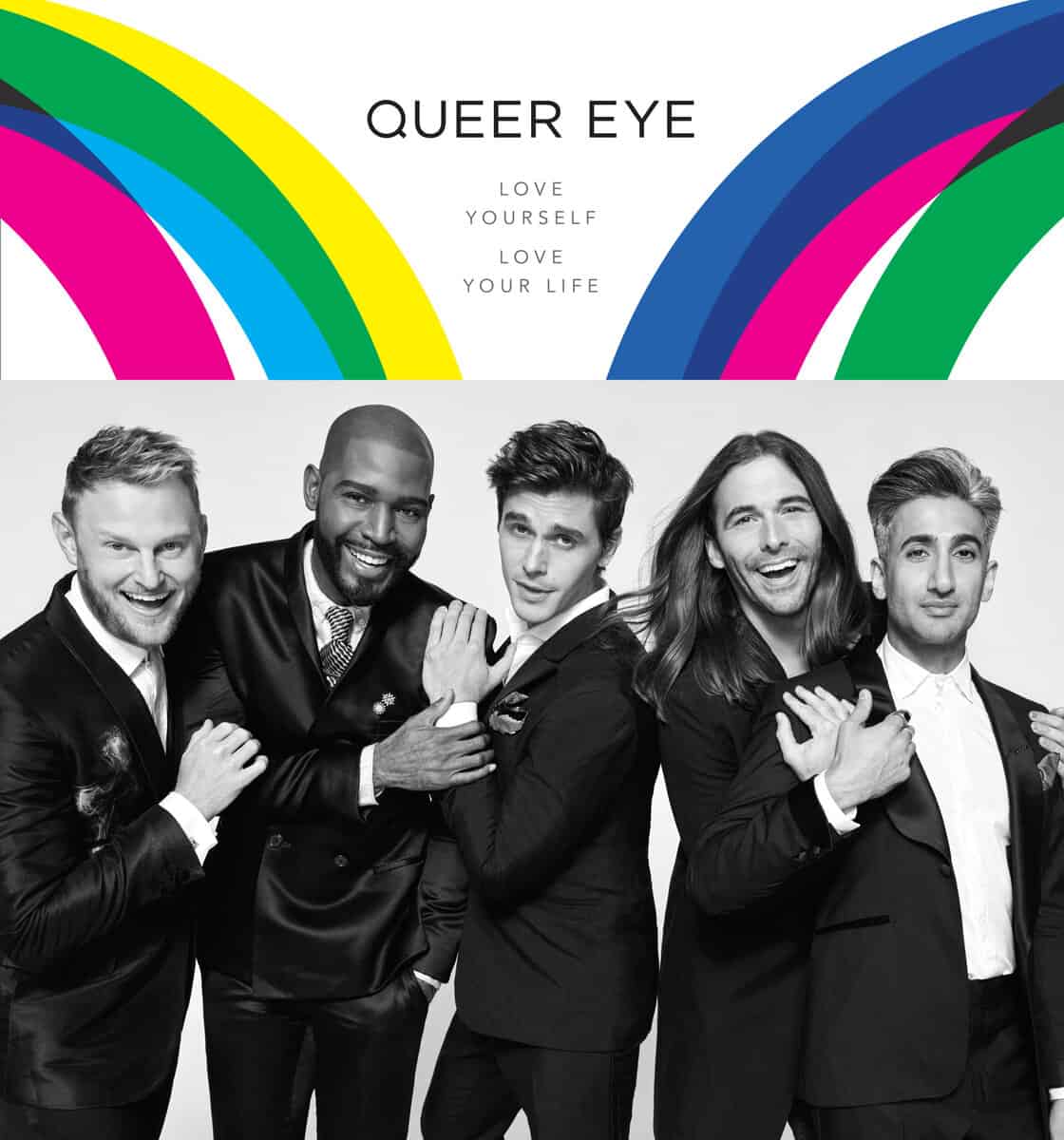 Antoni Porowski, Tan France, Jonathan Van Ness, Bobby Berk, and Karamo Brown | Queer Eye : Value, object or array expect...