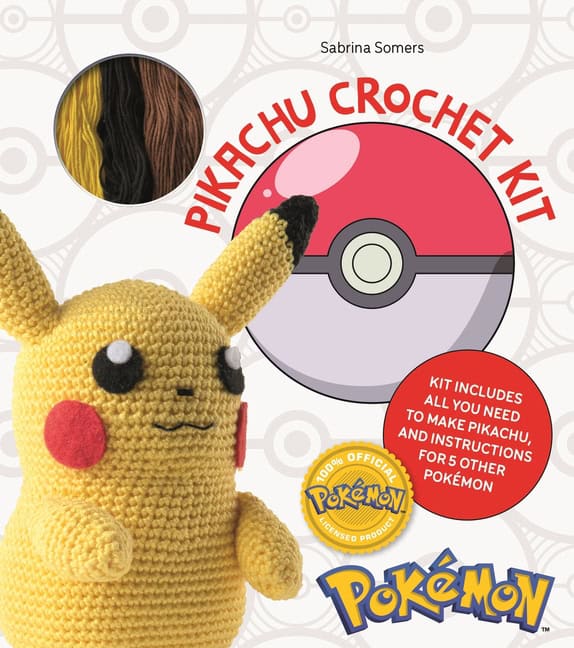 Sabrina Somers | PokéMon Crochet Pikachu Kit : Value, object or array expected.* Line 1, Column 2  Extra non-whitespace ...
