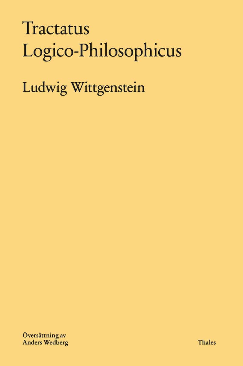 Wittgenstein, Ludwig | Tractatus logico-philosophicus