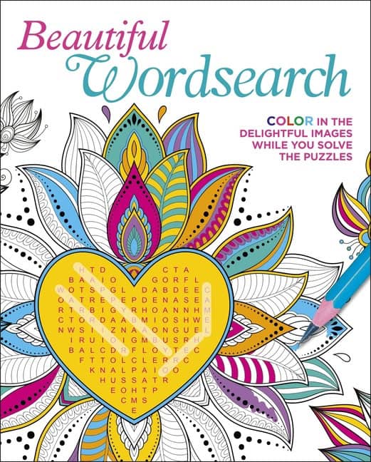 Saunders, Eric | Beautiful Wordsearch : Color in the Delightful Images While Y
