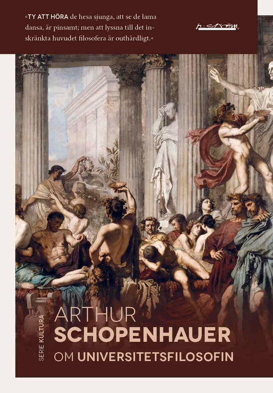 Schopenhauer, Arthur | Om universitetsfilosofin