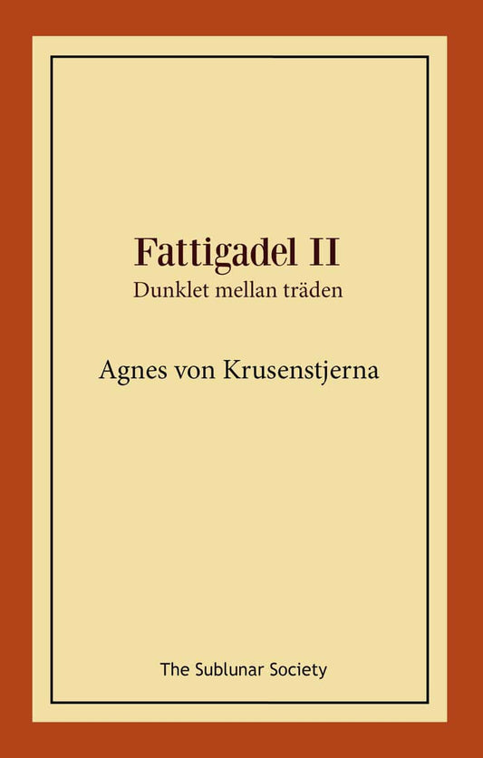 Krusenstjerna, Agnes von | Dunklet mellan träden
