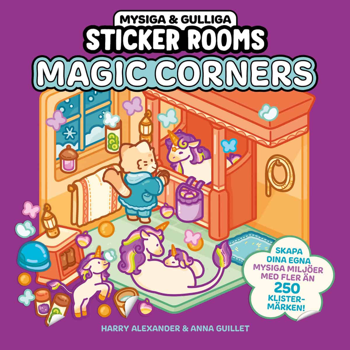 Alexander, Harry | Guillet, Anna | Magic Corners : Med cozy klistermärken