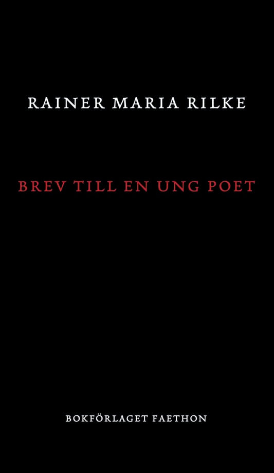 Rilke, Rainer Maria | Brev till en ung poet