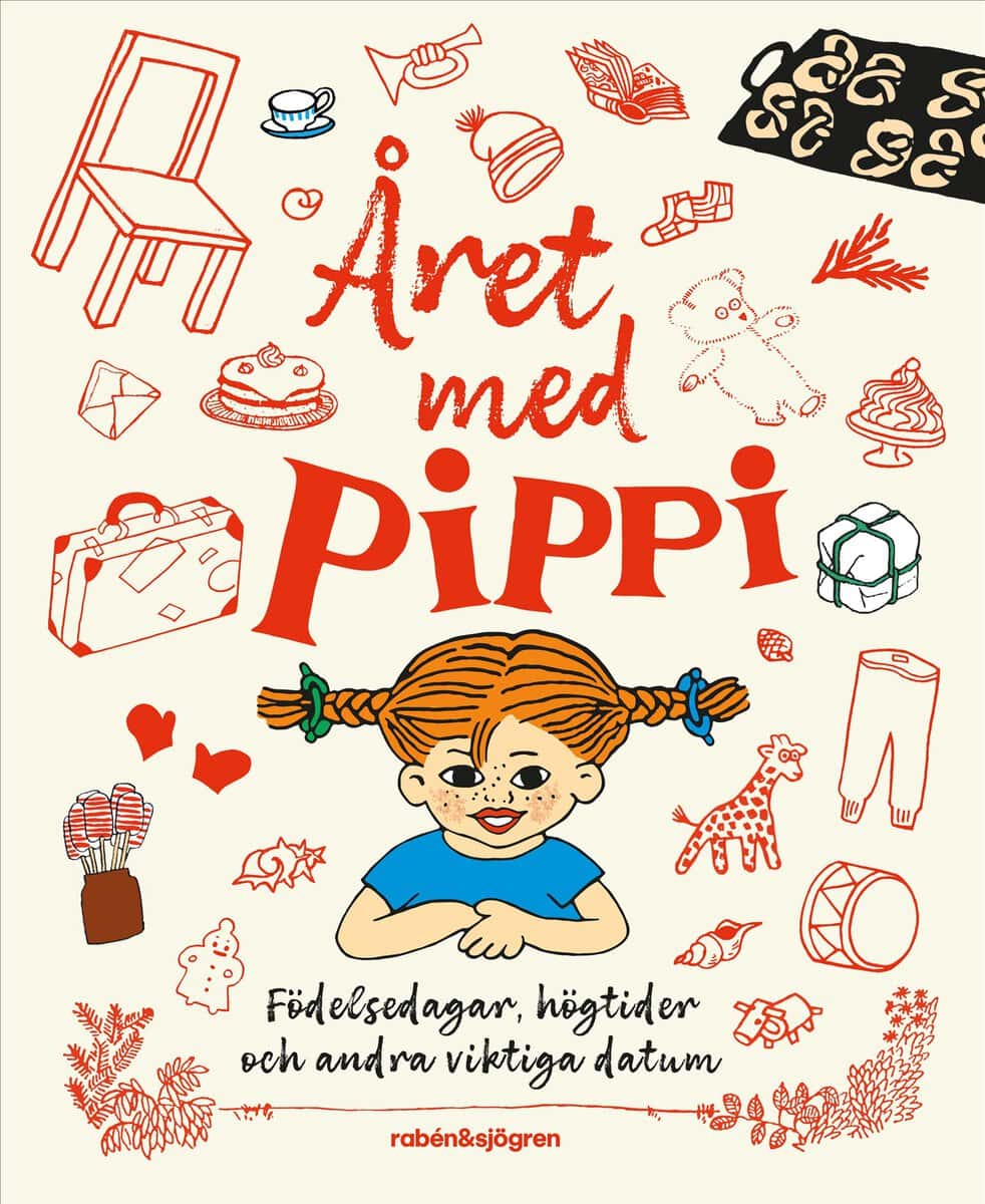 Lindgren, Astrid | Året med Pippi : Födelsedagsbok