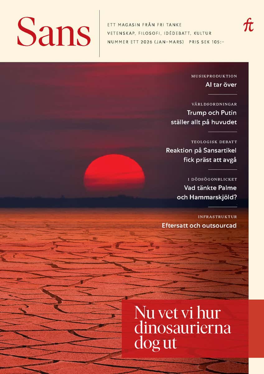 Fjæstad, Björn [red.] | Sans 1/2026. Nu vet vi hur dinosaurierna dog ut