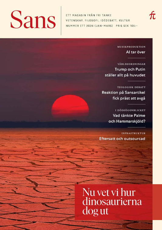 Fjæstad, Björn [red.] | Sans 1/2026. Nu vet vi hur dinosaurierna dog ut