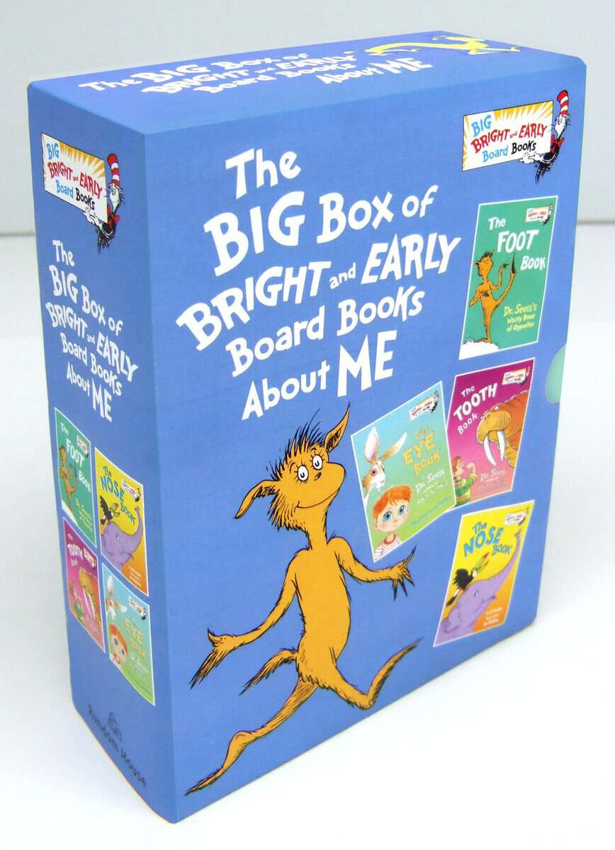 Dr. Seuss | The Big Boxed Set of Bright and Early Board Books About Me : The Foot Book| The Eye Book| The Tooth Book| Th...
