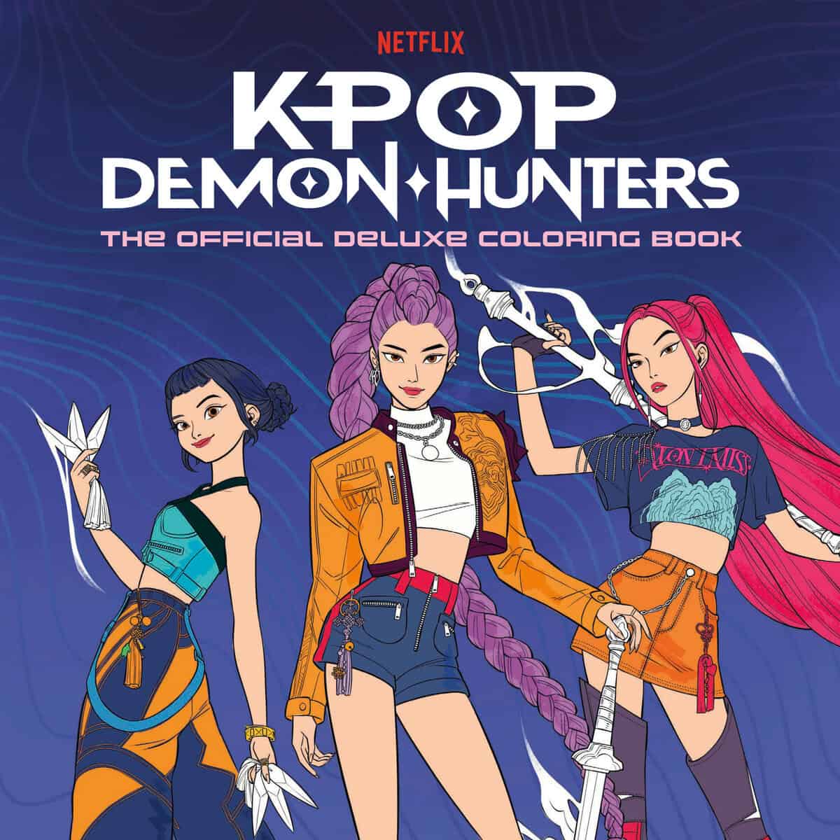 Random House Worlds | KPop Demon Hunters : The Official Deluxe Coloring Book