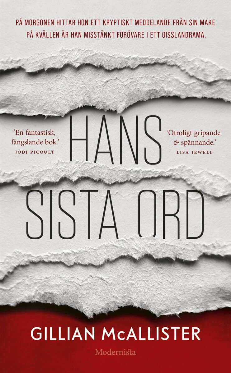 McAllister, Gillian | Hans sista ord