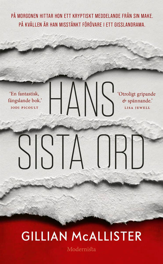 McAllister, Gillian | Hans sista ord
