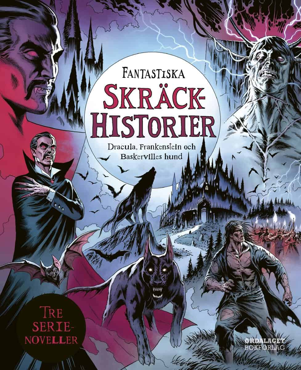 Bampton, Claire | Fantastiska skräckhistorier : Dracula, Frankenstein och Baskervilles hund