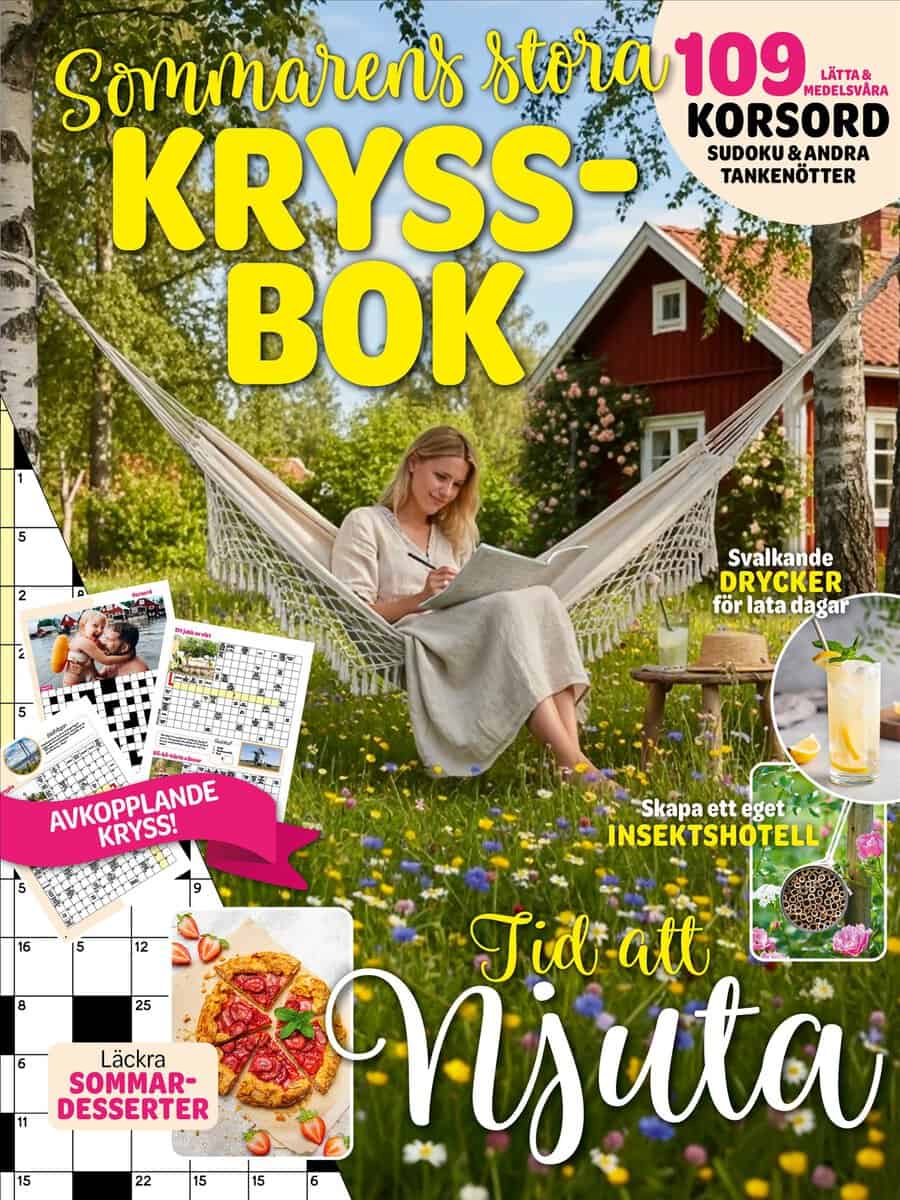 Tankesport | Sommarens stora kryssbok : 109 lätta och medelsvåra korsord, sudoku och andra tankenötter