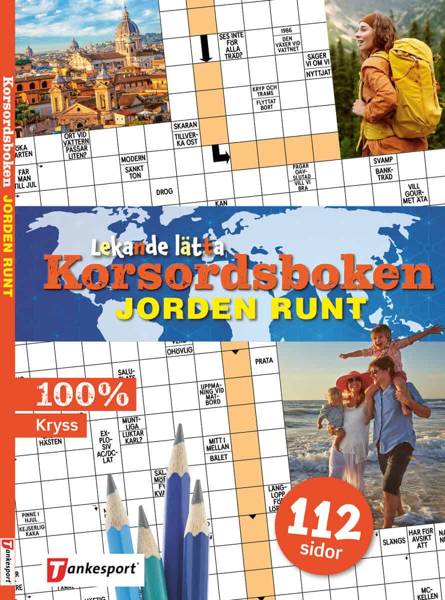Stålberg, Monika [red.] | Lekande lätta korsordsboken : Jorden runt