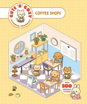 Skittledog | Cute 'n' Cozy Sticker Therapy : Coffee Shops