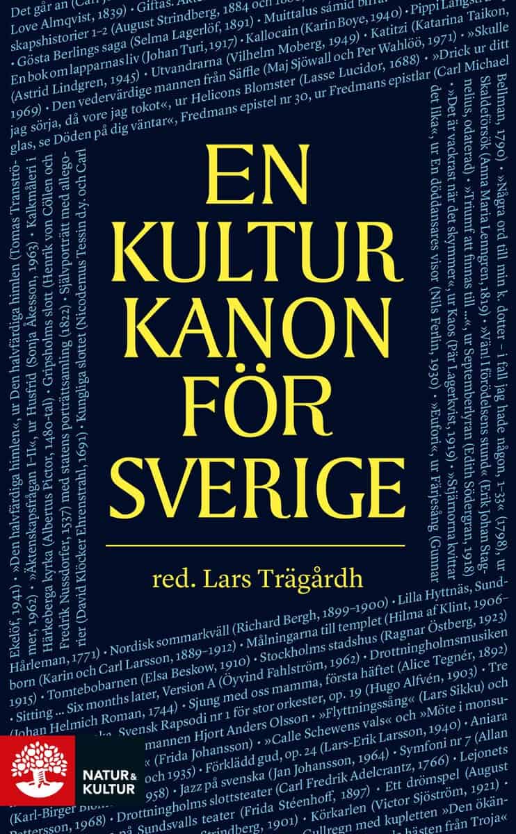 Trägårdh, Lars [red.] | En kulturkanon för Sverige : Value, object or array expected.* Line 1, Column 2  Extra non-white...