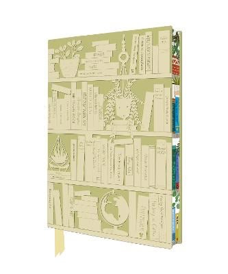 Georgia Breeze : Bookshelves Artisan Art Notebook (Flame Tree Journals)