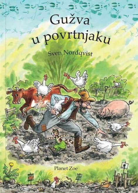 Nordqvist, Sven | Kackel i grönsakslandet (Kroatiska)