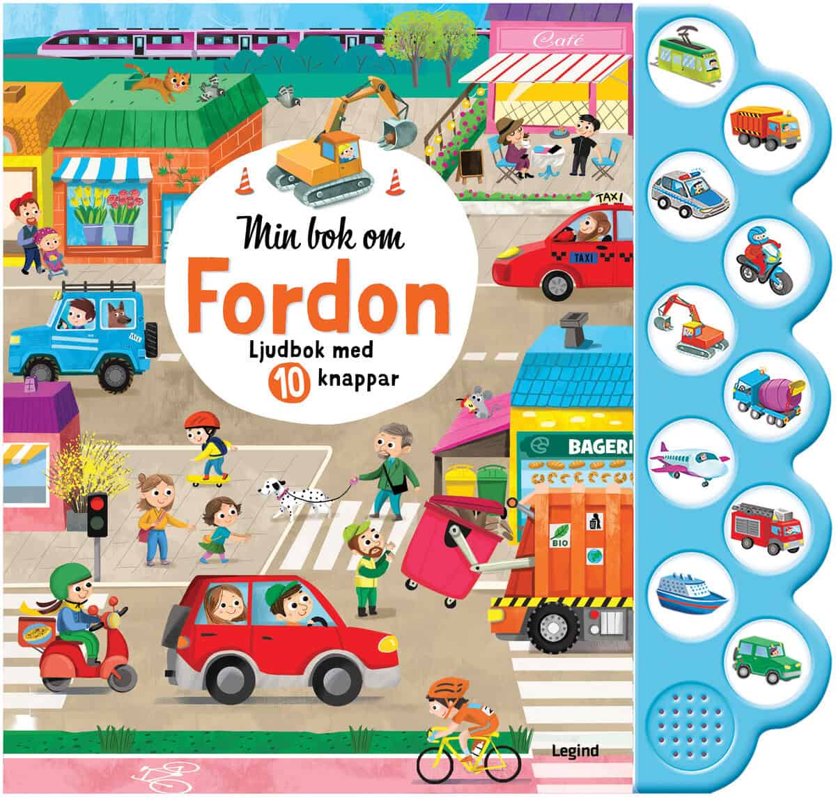 Boguslaw, Michael | Fordon : Ljudbok med 10 knappar