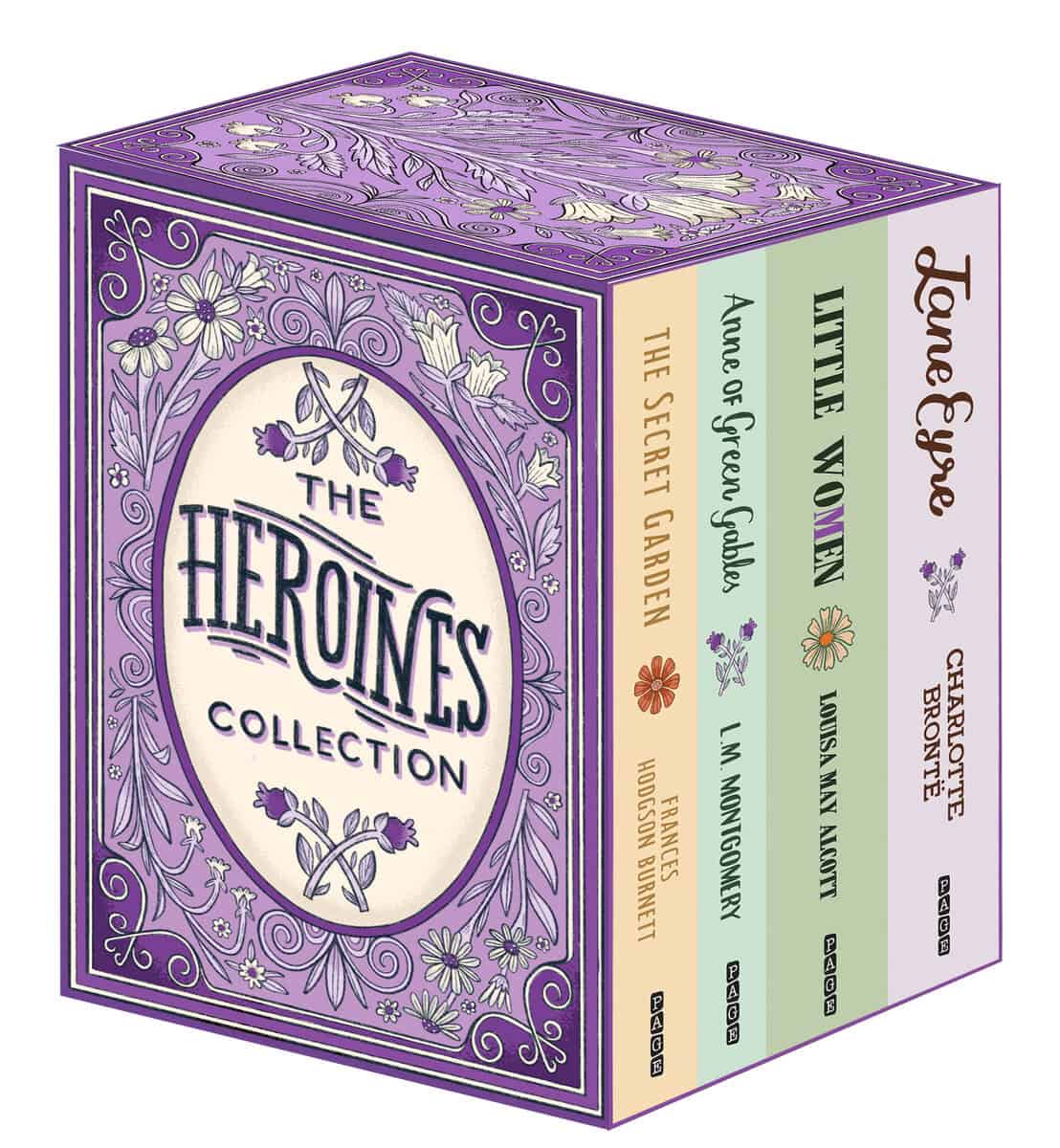 Brontë, Charlotte | The Heroines Collection (4 Book Set in Slipcase)