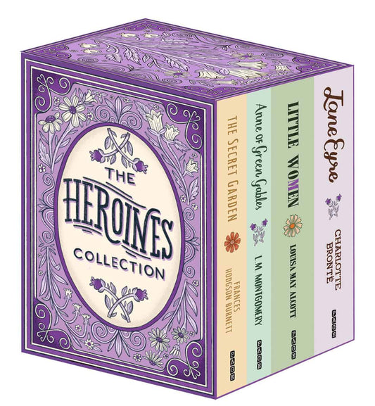 Brontë, Charlotte | The Heroines Collection (4 Book Set in Slipcase)