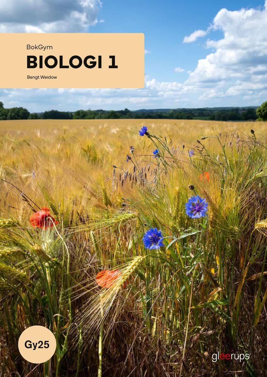 Weidow, Bengt | BokGym Biologi 1, bok, Gy25