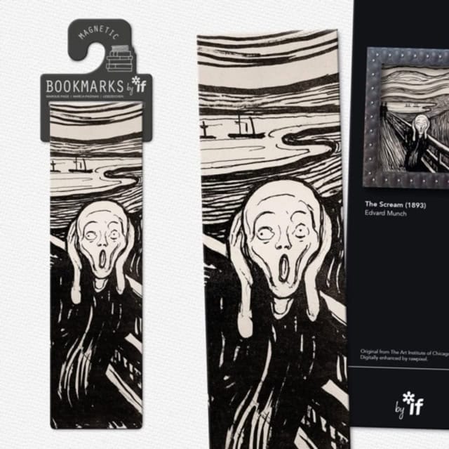 Classics Magnetic Bookmarks : The Scream