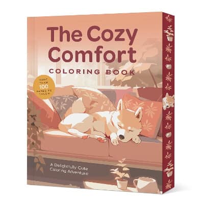 Editors of Chartwell Books | The Cozy Comfort Coloring Book : A Calming Coloring Adventure