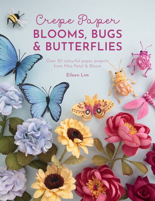 Eileen Lim | Crepe Paper Blooms, Bugs and Butterflies : Value, object or array expected.* Line 1, Column 2  Extra non-wh...