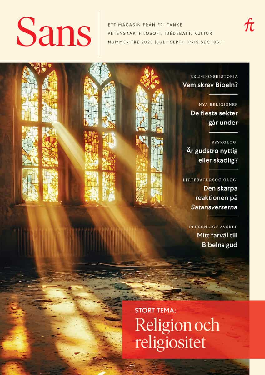 Fjæstad, Björn [red.] | Sans 3/2025. Religion och religiositet