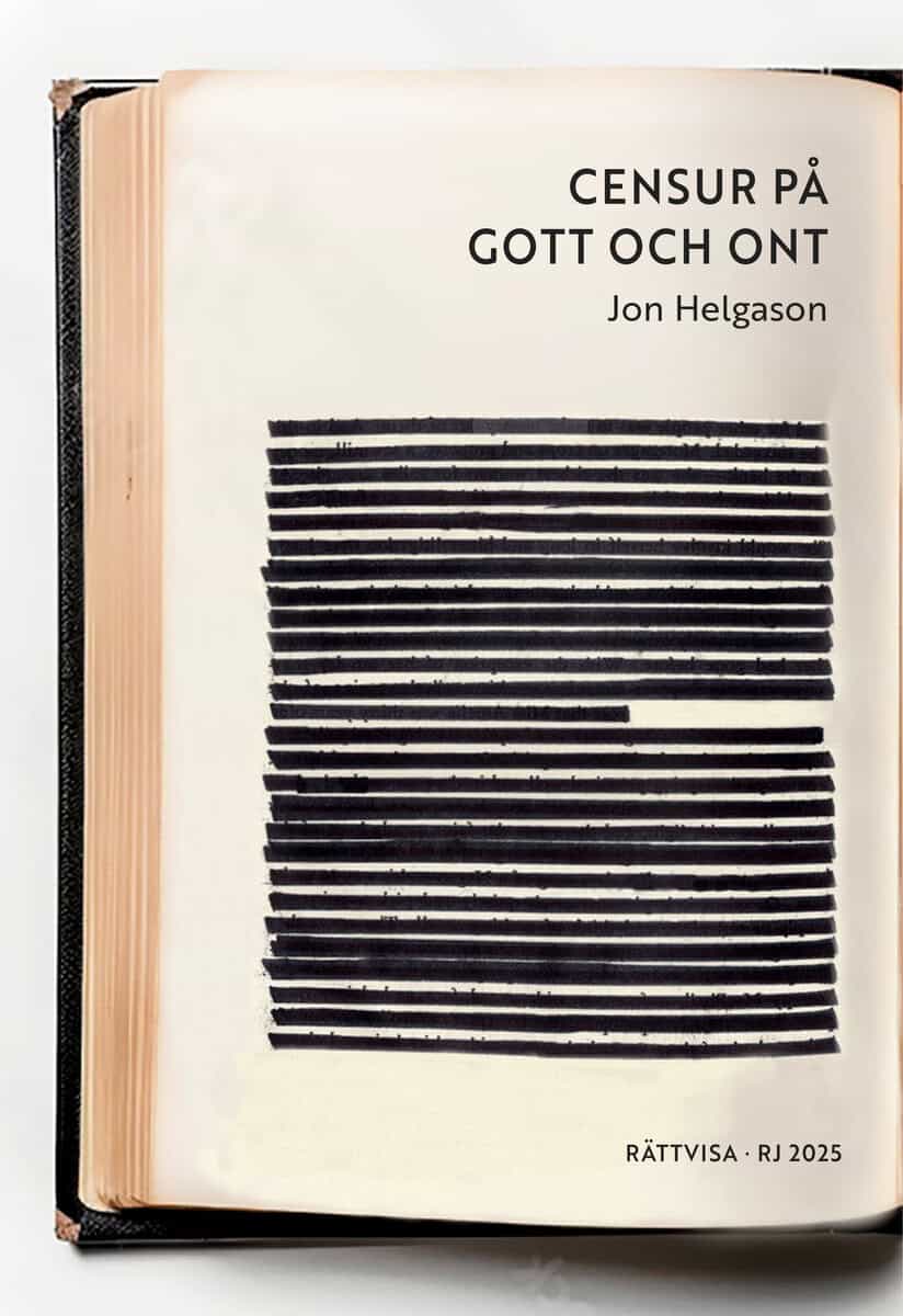 Helgason, Jon | Censur på gott och ont (RJ 2025 : Rättvisa)
