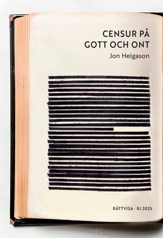 Helgason, Jon | Censur på gott och ont (RJ 2025 : Rättvisa)